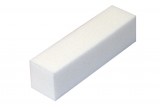 Пилка NP 200 грит БРУСОК  белый шлифовочный для искусственных ногтей Block buffer White