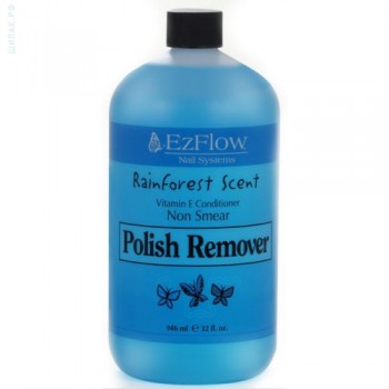 23132 EzFlow Rainforest Polish Remover, 946 мл. - жидкость для снятия лака с запахом леса