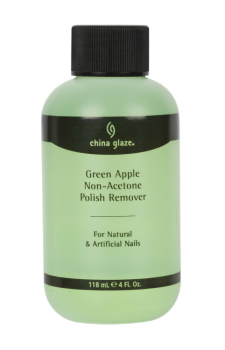 80331 China Glaze Polish Remover Green Apple, 118мл. - жидкость для снятия лака с ароматом яблоко
